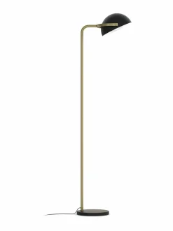 Lattiavalaisimet|Design by Grönlund Pivo-lattiavalaisin, 154 cm BLACK / BRASS