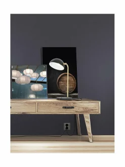 Pöytävalaisimet|Design by Grönlund Pivo-pöytävalaisin, USB-portilla BLACK