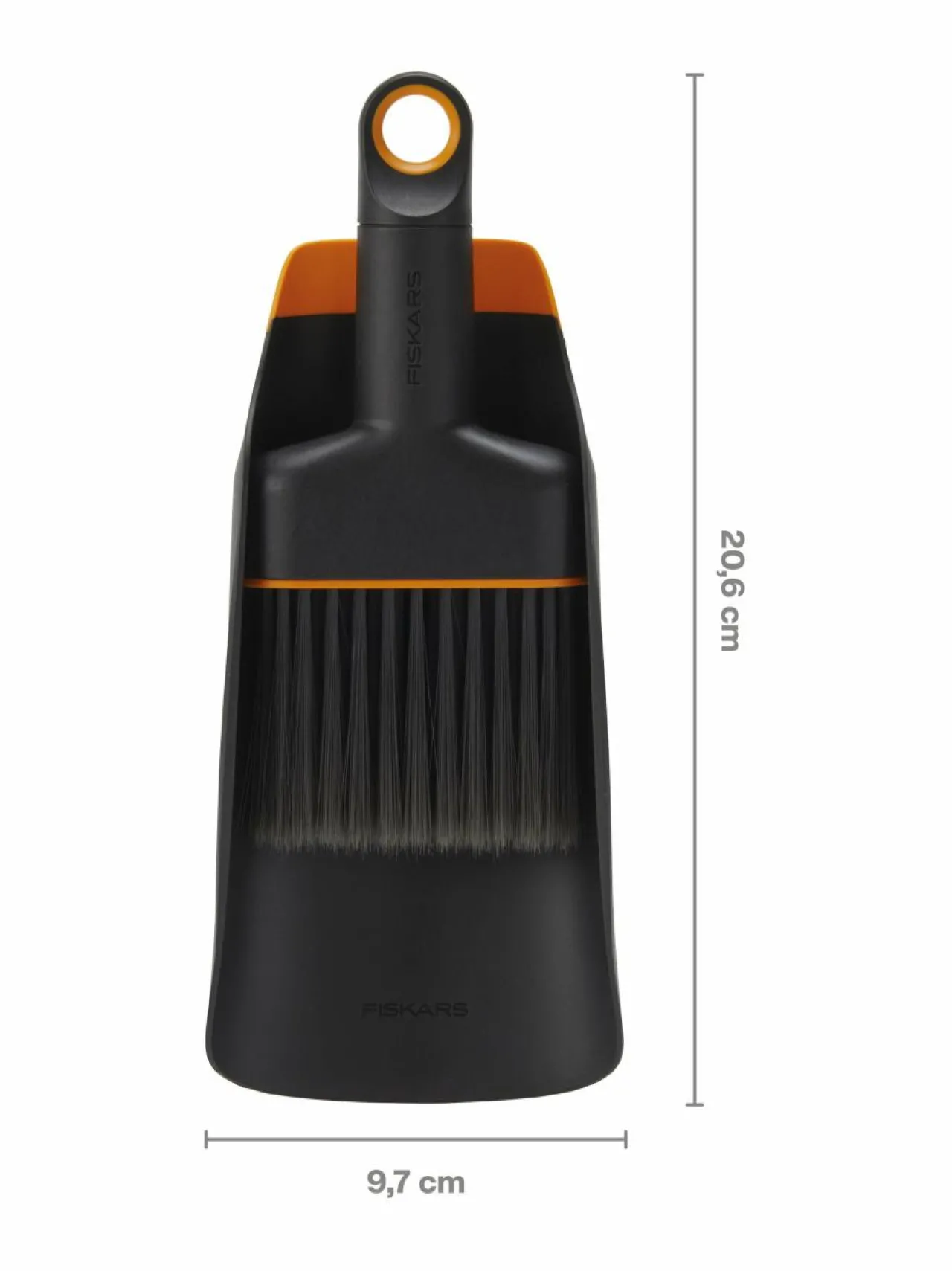 Työkalut|Fiskars Planting Set - multakauha ja harja BLACK