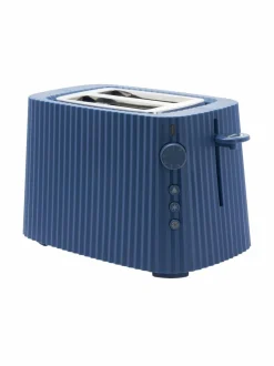 Leivänpaahtimet|Alessi Plisse-leivänpaahdin BLUE