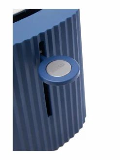 Leivänpaahtimet|Alessi Plisse-leivänpaahdin BLUE