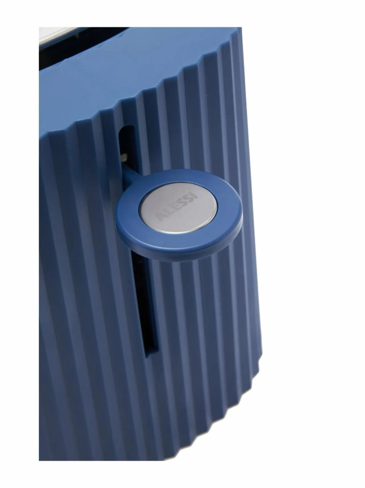 Leivänpaahtimet|Alessi Plisse-leivänpaahdin BLUE