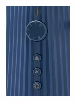 Leivänpaahtimet|Alessi Plisse-leivänpaahdin BLUE