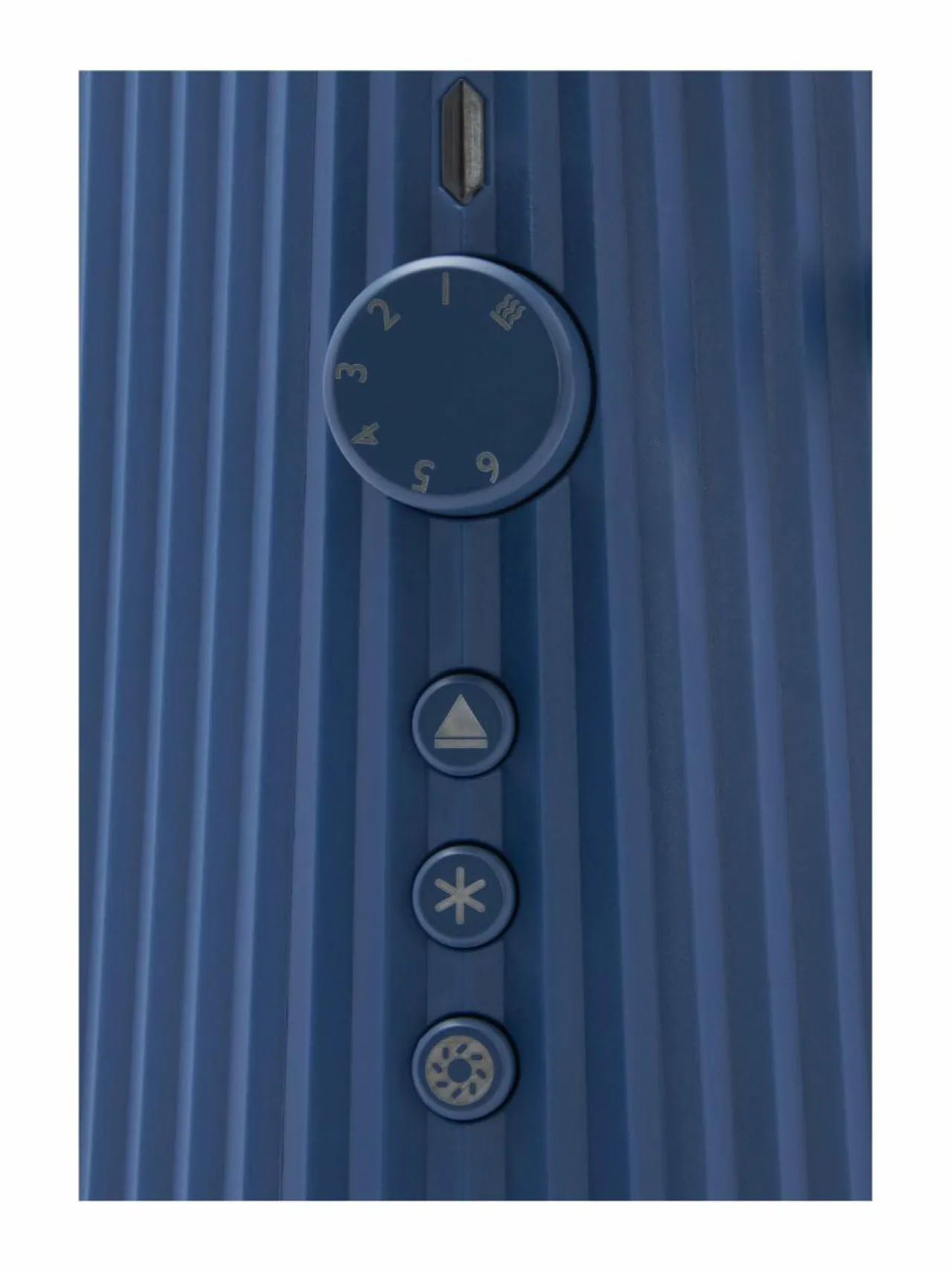 Leivänpaahtimet|Alessi Plisse-leivänpaahdin BLUE