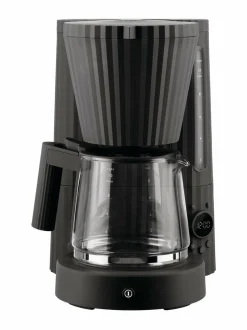 Kahvin- & Vedenkeittimet|Alessi Plissé-kahvinkeitin BLACK