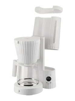 Kahvin- & Vedenkeittimet|Alessi Plissé-kahvinkeitin WHITE