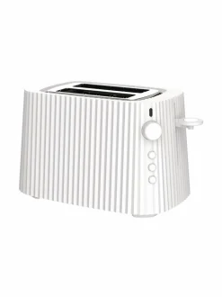 Leivänpaahtimet|Alessi Plissé-leivänpaahdin W WHITE