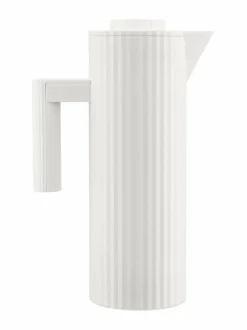 Tee, Kahvi & Vesi|Alessi Plissé-termoskannu 1 l WHITE