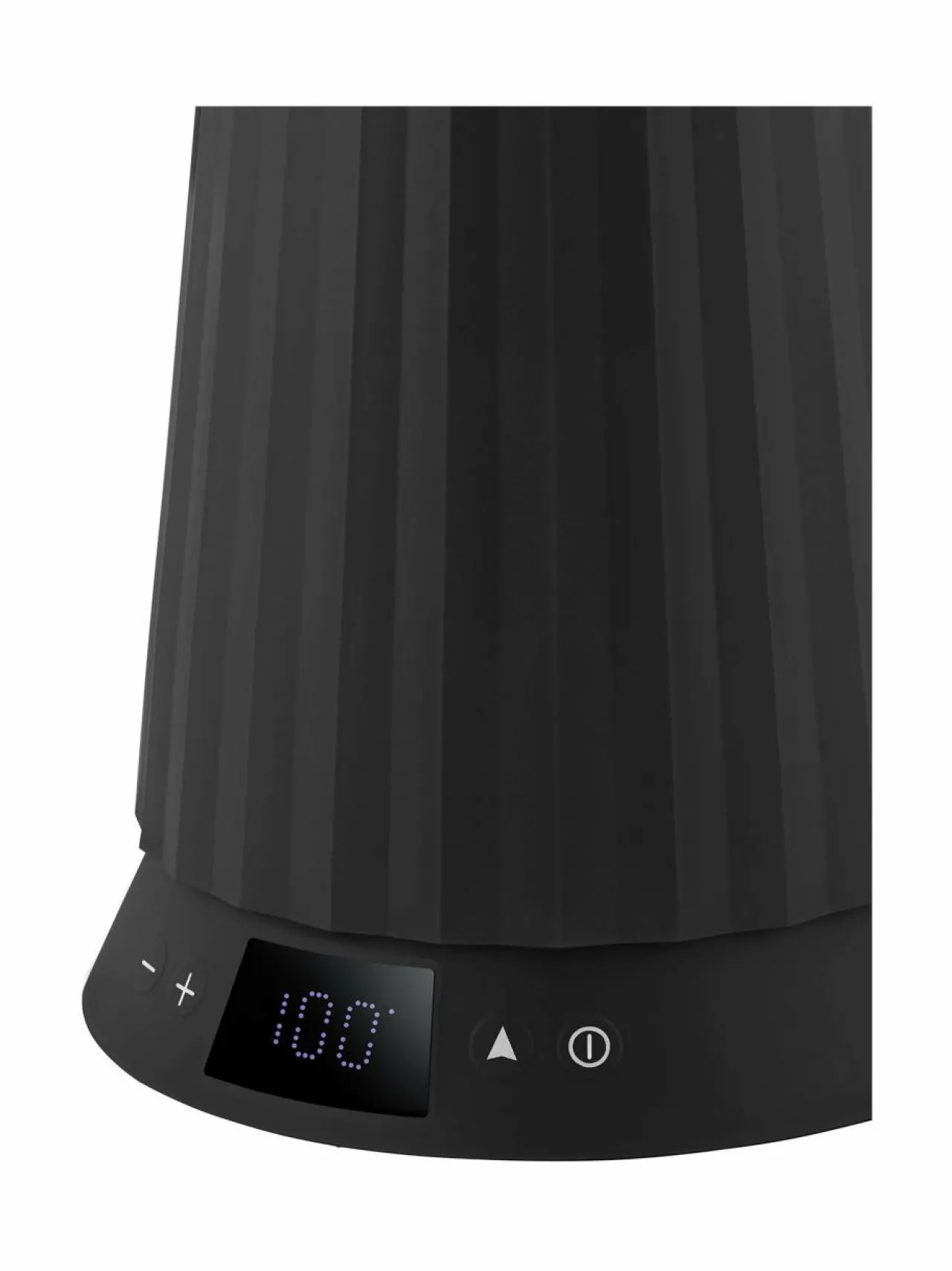 Kahvin- & Vedenkeittimet|Alessi Plissé-vedenkeitin lämpötilansäädöllä 1,7 l B BLACK