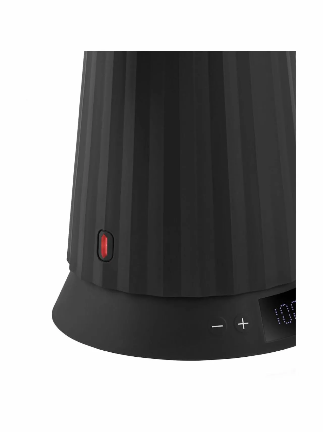 Kahvin- & Vedenkeittimet|Alessi Plissé-vedenkeitin lämpötilansäädöllä 1,7 l B BLACK