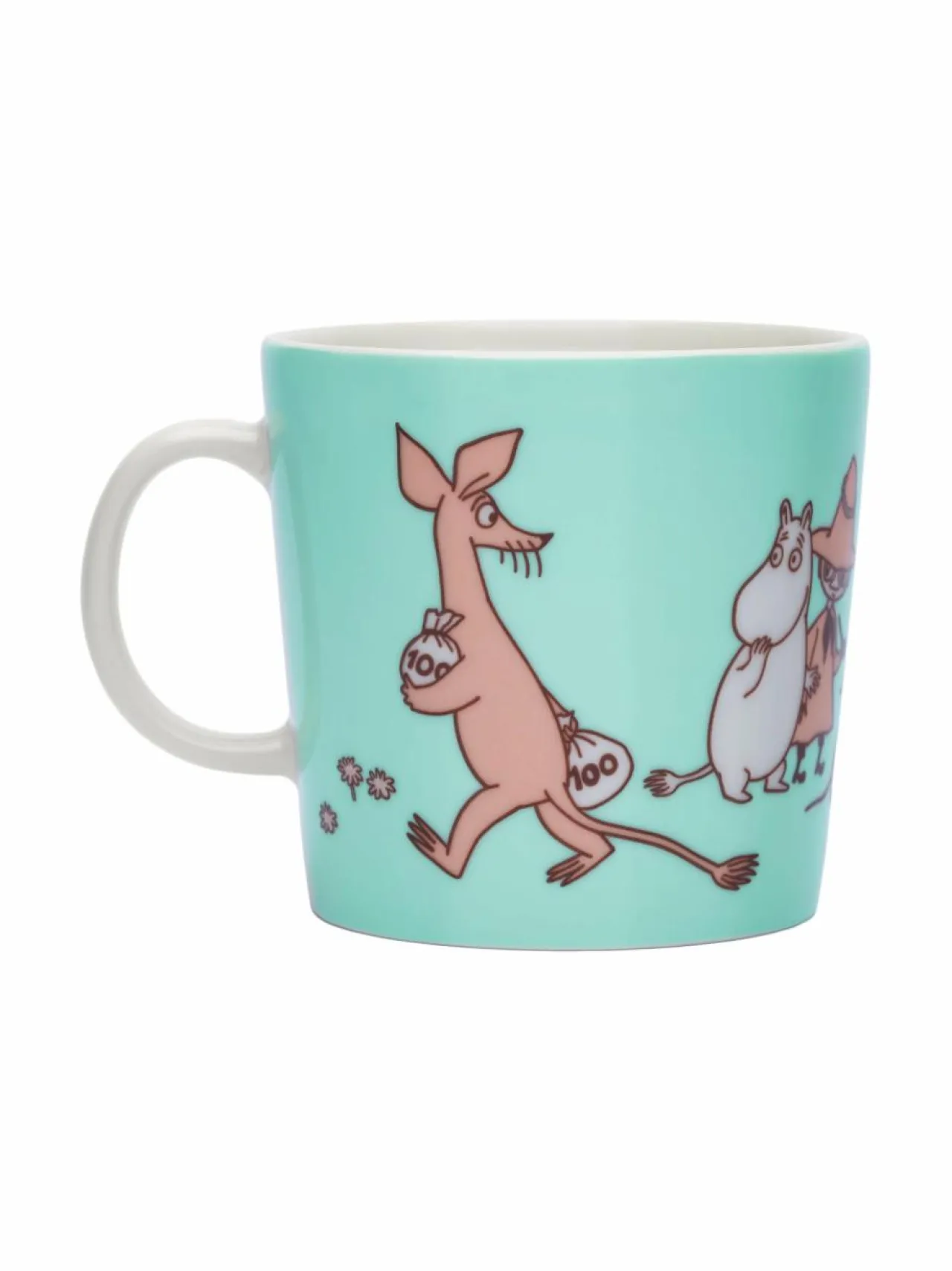 Mukit & Kupit & Asetit|Moomin Arabia P-muumimuki 0.4 L MINT GREEN