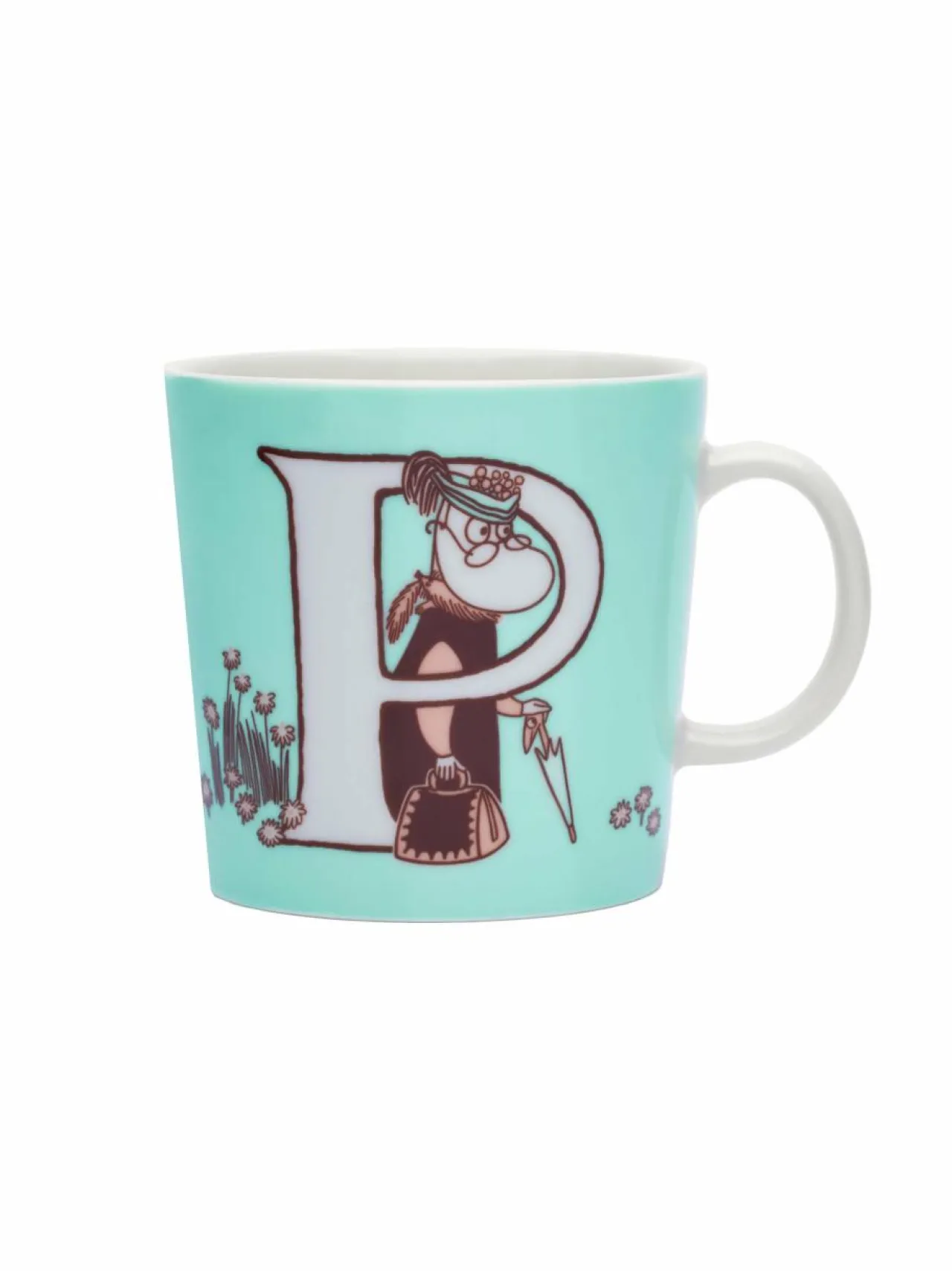 Mukit & Kupit & Asetit|Moomin Arabia P-muumimuki 0.4 L MINT GREEN