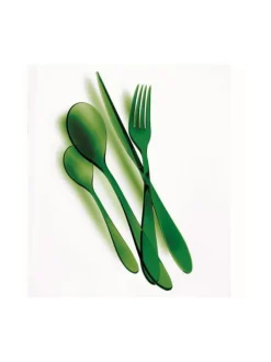 Aterimet & Tarjoiluvälineet|Mepra Policarbonato-aterinsetti 24 osaa EMERALD