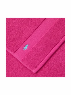 Kylpyhuonetekstiilit|Ralph Lauren Home Polo Player -pyyhe PINK SKY