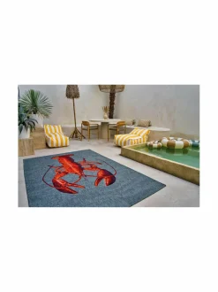 Matot|Louis de Poortere Pop Lobster -matto 109389 STEAM RED