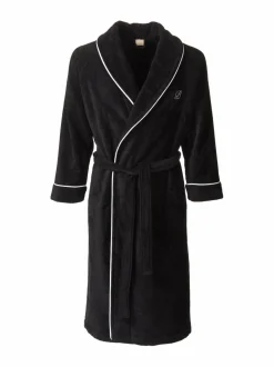 Kylpyhuonetekstiilit|Balmuir Portofino-kylpytakki MUSTA