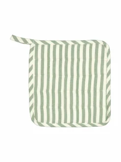 Keittiö- & Kattaustekstiilit|Casa Stockmann Pot-pannunalunen GREEN/SOFT WHITE