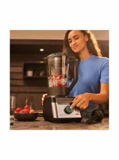 Vatkaimet & Sekoittimet|Braun PowerBlend 7 Blender -tehosekoitin + Travel-muki BLACK, METAL