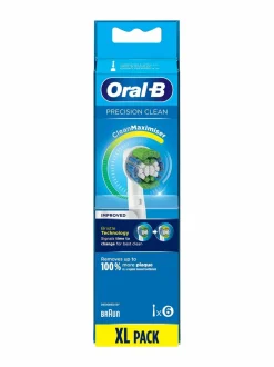Hampaidenhoito|Oral-B Precision Clean CleanMaximiser -vaihtoharjat 6 kpl WHITE