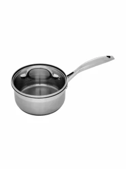 Keitto- & Paistoastiat|Swiss Diamond Premium Steel -kasari ja lasikansi 1,5 l TERÄS