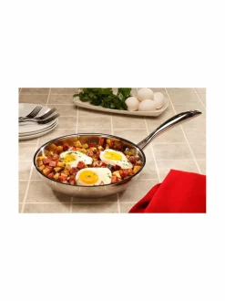 Keitto- & Paistoastiat|Swiss Diamond Premium Steel -paistinpannu ø 24 cm TERÄS