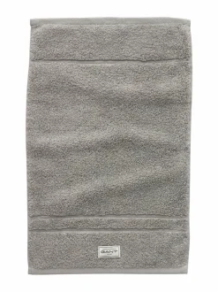 Kylpyhuonetekstiilit|Gant Home Premium-pyyhe 142 CONCRETE GREY