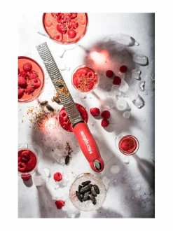 Keittiötarvikkeet|Microplane Premium-raastin POMEGRANATE RED