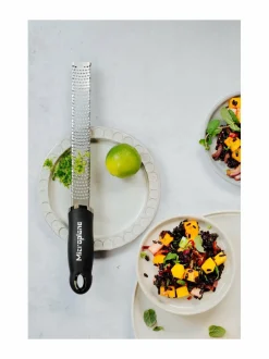 Keittiötarvikkeet|Microplane Premium-raastin MUSTA