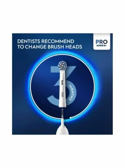 Hampaidenhoito|Oral-B PRO3 Junior Frozen -sähköhammasharja WHITE