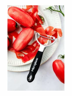 Keittiötarvikkeet|Microplane Professional Y Serrated -kuorija BLACK