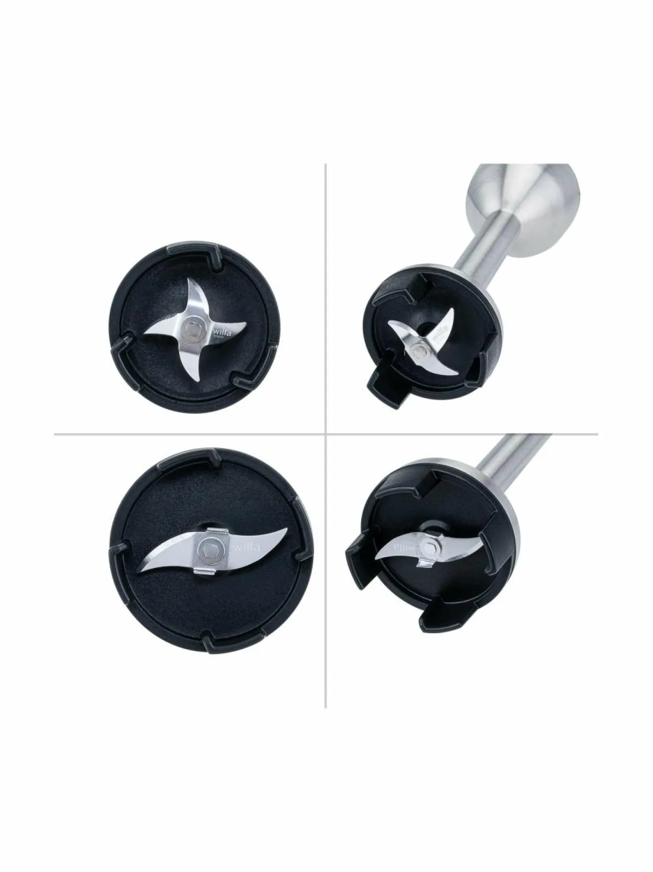 Vatkaimet & Sekoittimet|Wilfa Prostick Immersion -sauvasekoitinsarja BLACK