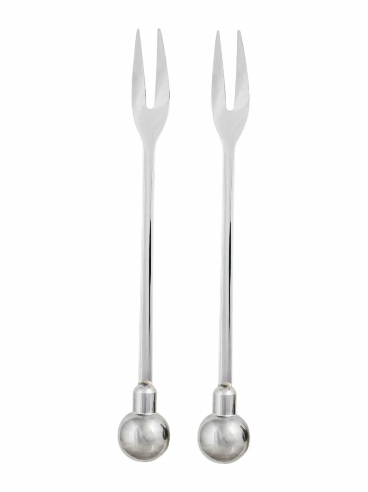 Aterimet & Tarjoiluvälineet|Aarikka Puisto-haarukkasetti 2 kpl SS SILVER