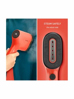 Pyykkihuolto|Tefal Pure Pop -tekstiilihöyrystin CORAL/RED