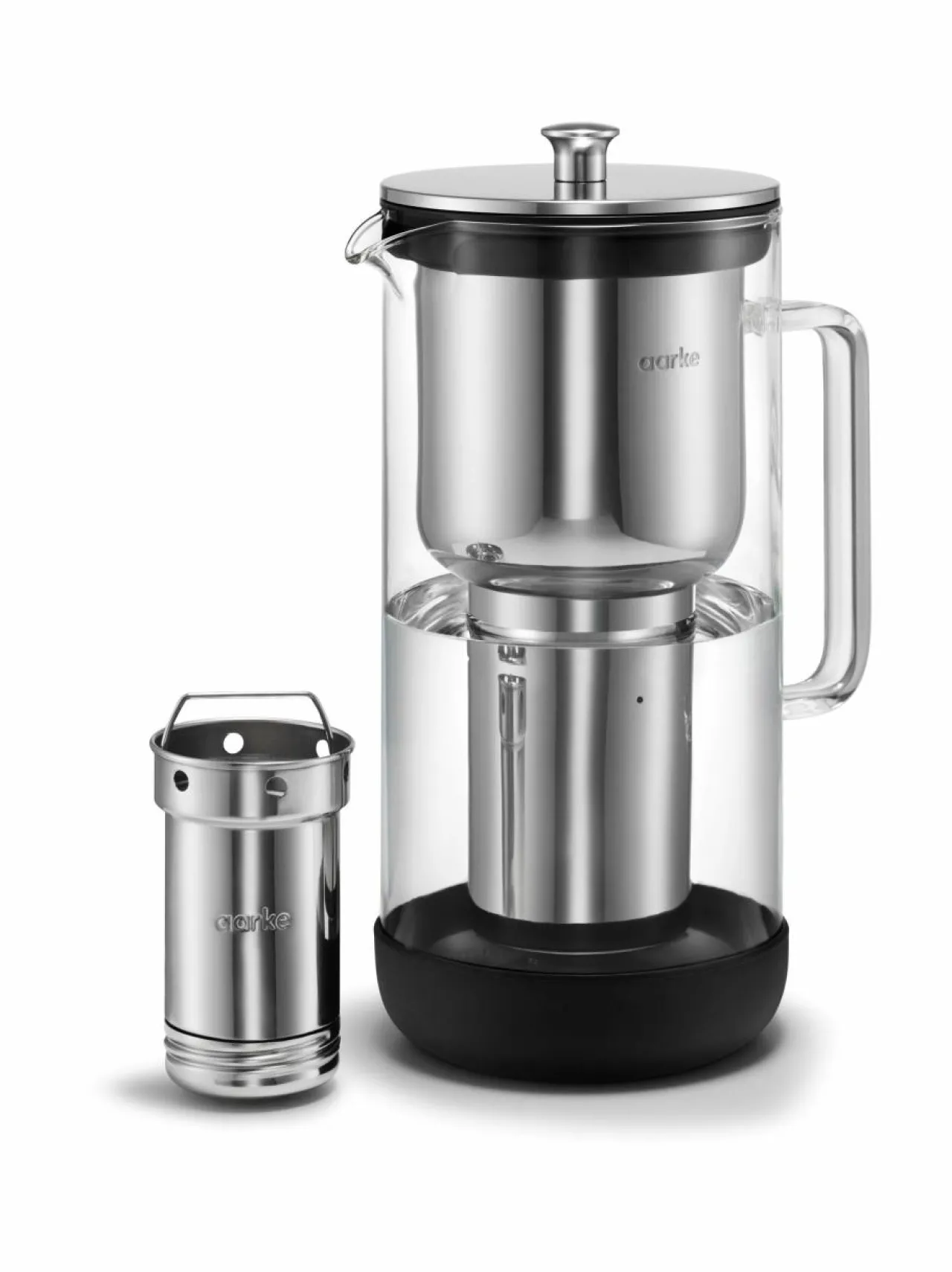Kahvin- & Vedenkeittimet|Aarke Purifier Water Pitcher -vedensuodatinkannu TRANSPARENT