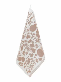 Keittiö- & Kattaustekstiilit|Lapuan Kankurit Puutarha- keittiöpyyhe/servietti pellavasekoitteesta 7 WHITE-CINNAMON