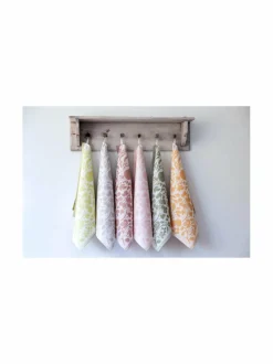 Keittiö- & Kattaustekstiilit|Lapuan Kankurit Puutarha- keittiöpyyhe/servietti pellavasekoitteesta 7 WHITE-CINNAMON