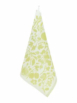 Keittiö- & Kattaustekstiilit|Lapuan Kankurit Puutarha- keittiöpyyhe/servietti pellavasekoitteesta 2 WHITE-LIME