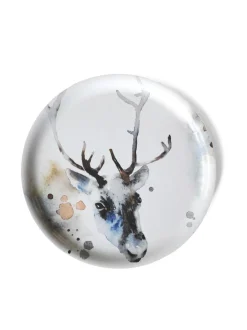 Tarjoiluastiat|ESTER VISUAL Pyöreä tarjotin Poro halk. 35 cm