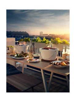 Grillit & Grillitarvikkeet|Eva Solo Outdoor Pöytägrilli Ø 30 cm VALKOINEN