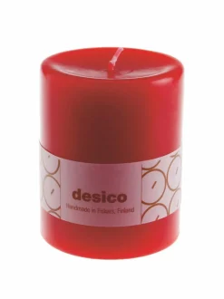 Kynttilät & Lyhdyt|Desico Pöytäkynttilä 50 h RED