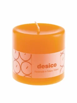 Kynttilät & Lyhdyt|Desico Pöytäkynttilä 70 mm APRICOT