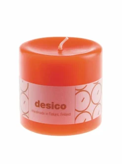 Kynttilät & Lyhdyt|Desico Pöytäkynttilä 70 mm ORANGE