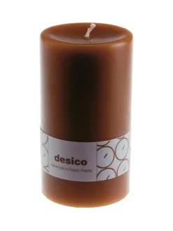 Kynttilät & Lyhdyt|Desico Pöytäkynttilä 140 mm BROWN