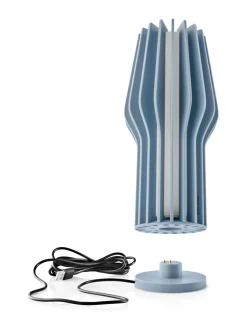 Puutarhavalaisimet & Lyhdyt|Eva Solo Outdoor Pöytävalaisin Radiant Dusty blue SININEN