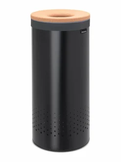 Pyykkihuolto|Brabantia Pyykkikori 35 l BLACK MATTE
