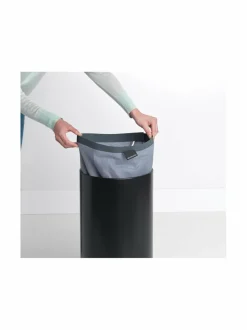 Pyykkihuolto|Brabantia Pyykkikori 35 l BLACK MATTE
