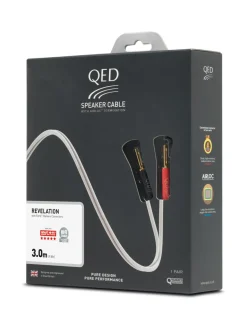 Audio|QED Revelation kaiutinkaapeli, 3m pari