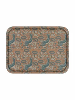 Keittiö- & Kattaustekstiilit|Klaus Haapaniemi & Co Rabbit Tray Big -tarjotin BROWN