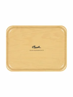 Keittiö- & Kattaustekstiilit|Klaus Haapaniemi & Co Rabbit Tray Big -tarjotin BROWN