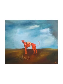 Taulut & Julisteet|Pia Rydman Art Rakkauteni kantaa sinut, öljyvärimaalaus," 46x55 cm